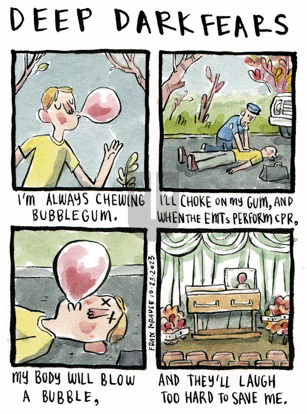 Deep Dark Fears on Monday April 15, 2024 Comic Strip