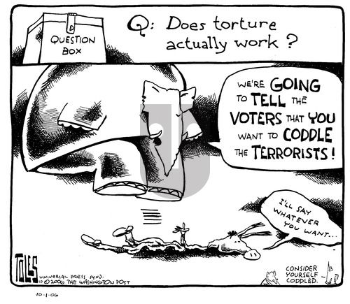 Tom Toles on Sunday October 1, 2006 Comic Strip