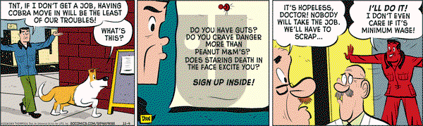 Rip Haywire on Tuesday November 4, 2014 Comic Strip