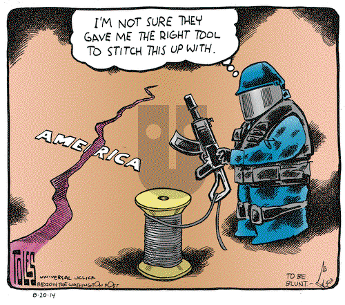Tom Toles on Wednesday August 20, 2014 Comic Strip