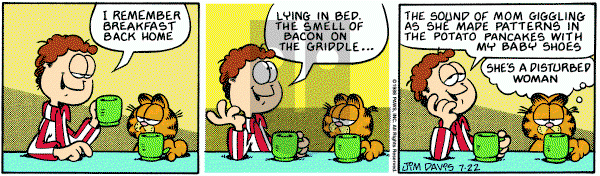 Garfield on Friday July 22, 1988 Comic Strip