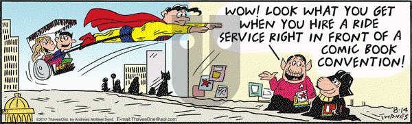 Frank and Ernest on Monday August 14, 2017 Comic Strip