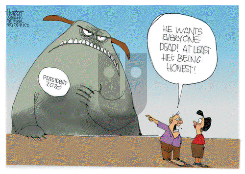 Jerry Holbert on Monday April 8, 2019 Comic Strip