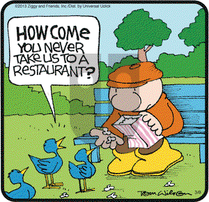 Ziggy - Friday March 8, 2013 Comic Strip