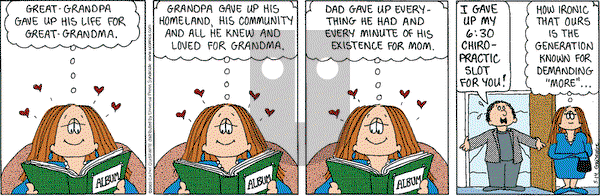 Cathy Classics on Wednesday May 14, 2003 Comic Strip