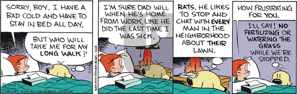 Red and Rover on Monday March 17, 2014 Comic Strip