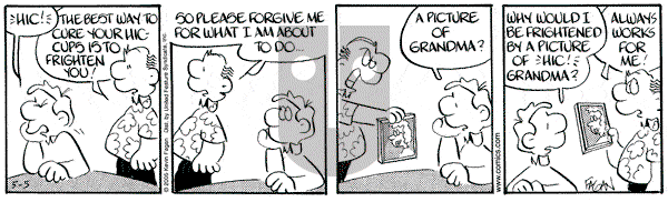 Drabble on Thursday May 5, 2005 Comic Strip