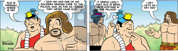 Alley Oop on Tuesday March 16, 2010 Comic Strip