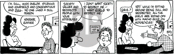 Luann on Thursday March 10, 1994 Comic Strip