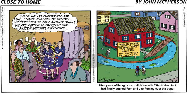 Overboard on Sunday December 13, 1998 Comic Strip