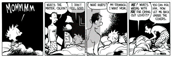 Calvin and Hobbes on Monday October 10, 1988 Comic Strip