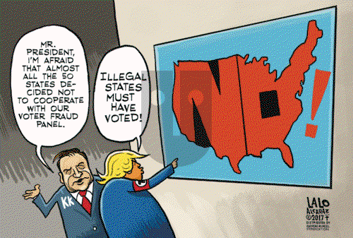 Lalo Alcaraz on Thursday July 6, 2017 Comic Strip
