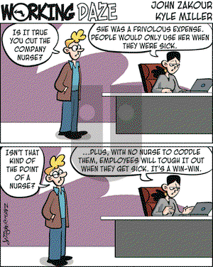 Working Daze on Thursday October 18, 2007 Comic Strip