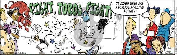 Baldo on Thursday September 3, 2009 Comic Strip