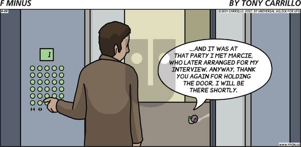F Minus on Sunday June 29, 2014 Comic Strip