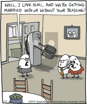 The Argyle Sweater - Monday November 8, 2010 Comic Strip