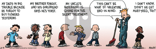 Frazz on Friday February 15, 2013 Comic Strip