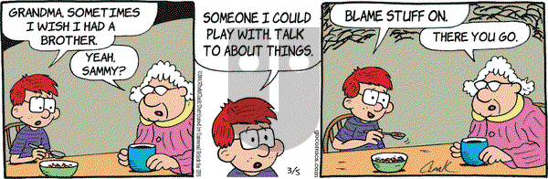 Lola on Thursday March 5, 2015 Comic Strip