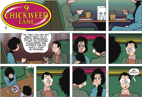 9 Chickweed Lane on Sunday August 7, 2005 Comic Strip