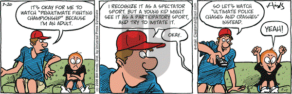 Cleats on Thursday July 20, 2006 Comic Strip