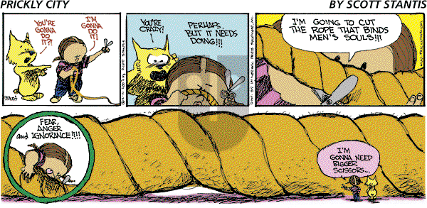 Prickly City on Sunday February 11, 2007 Comic Strip