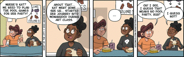 Heart of the City - Thursday August 11, 2022 Comic Strip