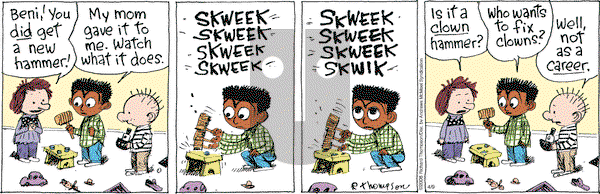 Cul de Sac on Monday April 9, 2018 Comic Strip