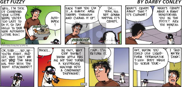 Get Fuzzy on Sunday June 3, 2012 Comic Strip