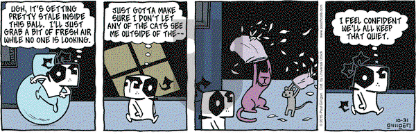 Pooch Cafe on Saturday October 31, 2015 Comic Strip