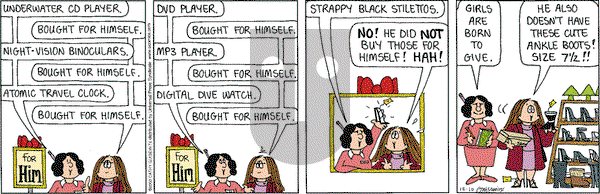 Cathy Classics on Wednesday December 10, 2003 Comic Strip
