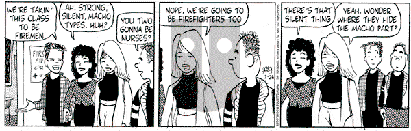 Luann on Tuesday February 26, 2002 Comic Strip