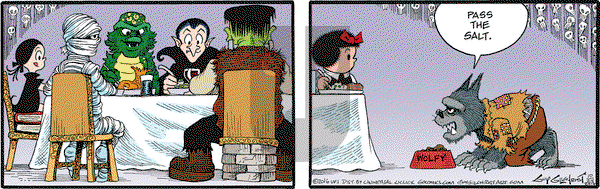 Nancy on Monday October 24, 2016 Comic Strip