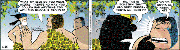 Alley Oop on Monday March 25, 2013 Comic Strip