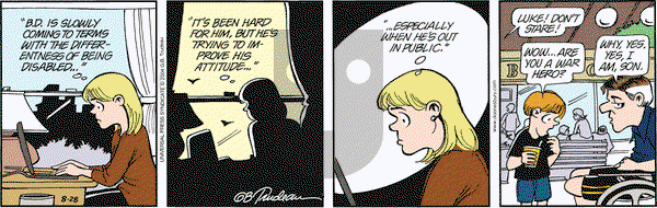 Doonesbury on Saturday August 28, 2004 Comic Strip