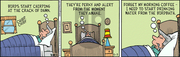 Grand Avenue on Thursday May 3, 2018 Comic Strip
