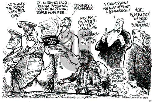 Pat Oliphant on Wednesday March 7, 2007 Comic Strip