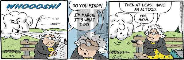 Lola on Friday March 2, 2018 Comic Strip