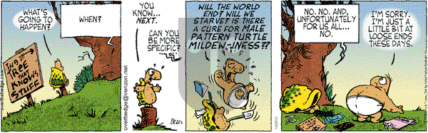 Over the Hedge on Monday October 25, 2010 Comic Strip
