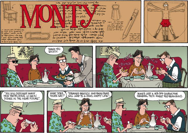 Monty on Sunday December 9, 2012 Comic Strip