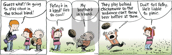 Cul de Sac on Saturday November 9, 2013 Comic Strip