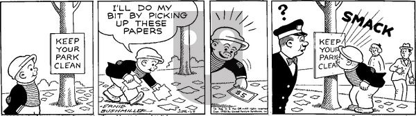 Nancy Classics - Thursday April 18, 2024 Comic Strip