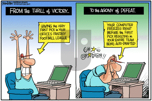 Win, Lose, Drew on Monday September 4, 2017 Comic Strip