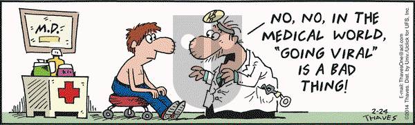 Frank and Ernest on Monday February 24, 2014 Comic Strip