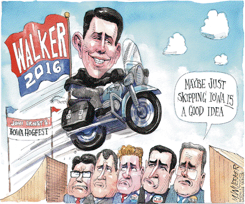 Matt Wuerker on Monday June 8, 2015 Comic Strip
