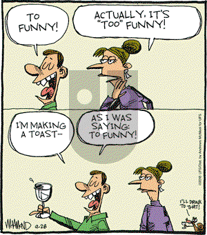 Reality Check on Friday September 28, 2018 Comic Strip