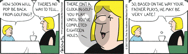 The Born Loser on Saturday September 16, 2017 Comic Strip
