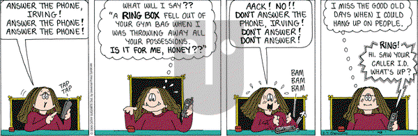 Cathy Classics on Saturday February 7, 2004 Comic Strip