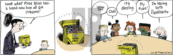 Cul de Sac on Thursday March 20, 2014 Comic Strip