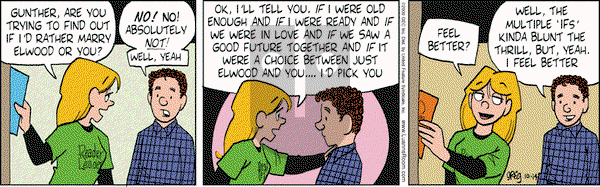 Luann on Wednesday October 14, 2009 Comic Strip