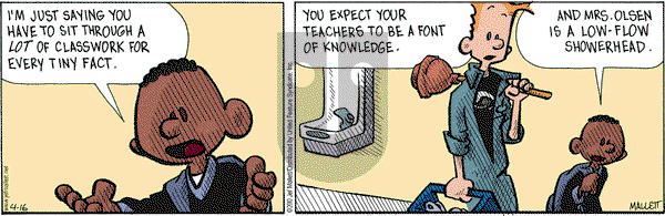 Frazz on Friday April 16, 2010 Comic Strip